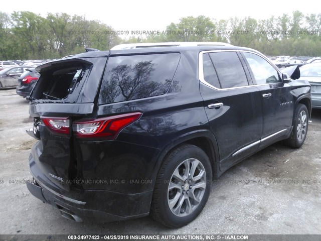 1GNEVKKW0KJ132362 - 2019 CHEVROLET TRAVERSE PREMIER BLACK photo 4