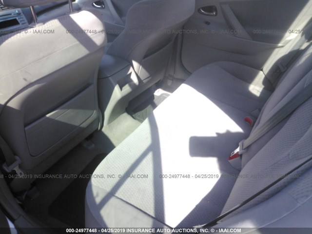 4T1BK3EK2BU622492 - 2011 TOYOTA CAMRY SE/LE/XLE 银色 照片 8