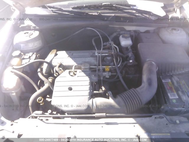 1G1ND52F04M518514 - 2004 CHEVROLET CLASSIC SILVER photo 10