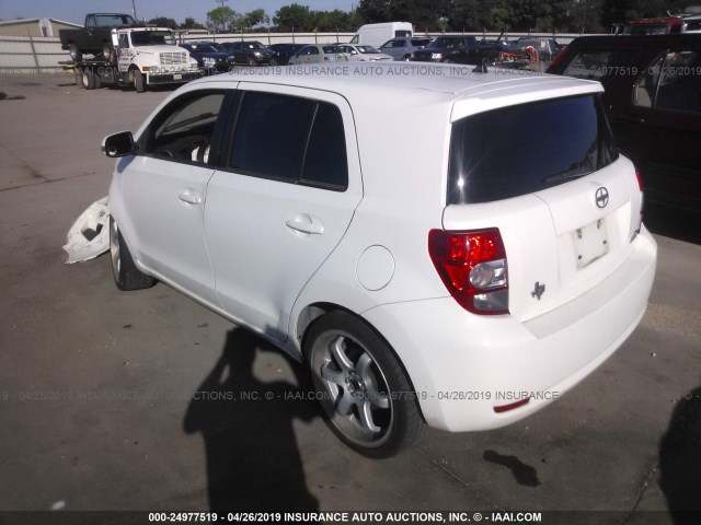 JTKKU10418J008435 - 2008 TOYOTA SCION XD WHITE photo 3