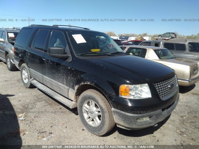 1FMPU16LX4LB64141 - 2004 FORD EXPEDITION XLT BLACK photo 1