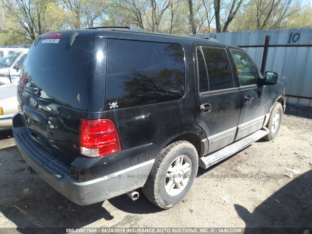 1FMPU16LX4LB64141 - 2004 FORD EXPEDITION XLT BLACK photo 4