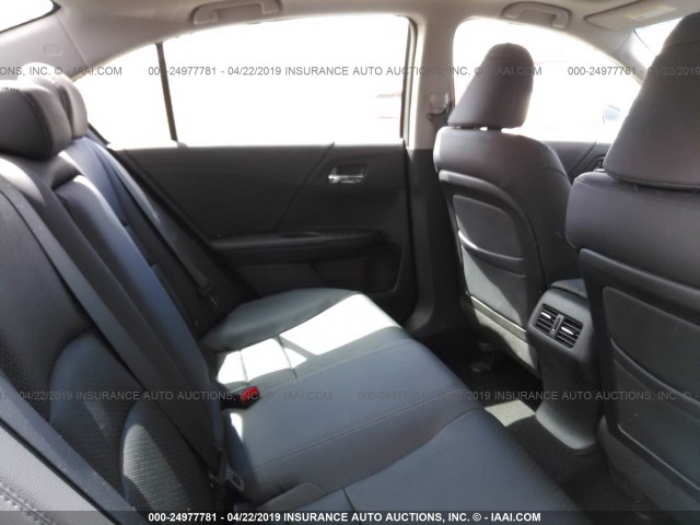 1HGCR2F88DA007145 - 2013 HONDA ACCORD EXL SILVER photo 8