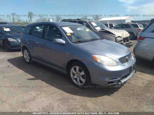 2T1KR32E53C011790 - 2003 TOYOTA COROLLA MATRIX  BLUE photo 1