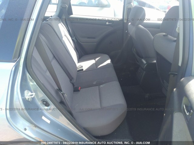 2T1KR32E53C011790 - 2003 TOYOTA COROLLA MATRIX  BLUE photo 8