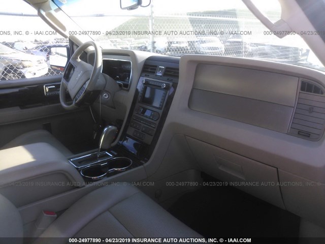 5LMJJ2J50CEL03495 - 2012 LINCOLN NAVIGATOR 勃艮第红 照片 5