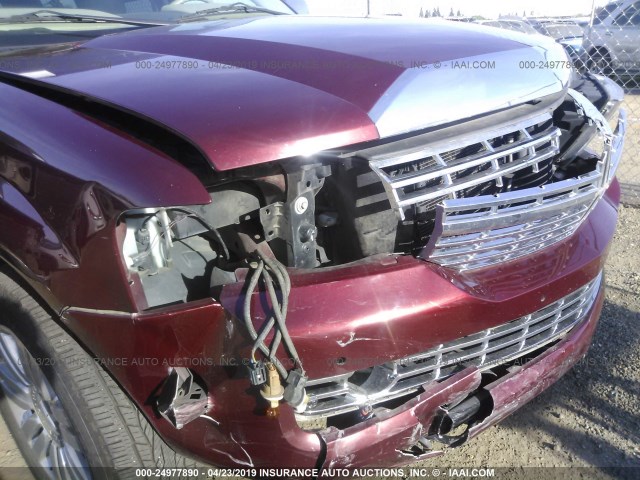 5LMJJ2J50CEL03495 - 2012 LINCOLN NAVIGATOR 勃艮第红 照片 6