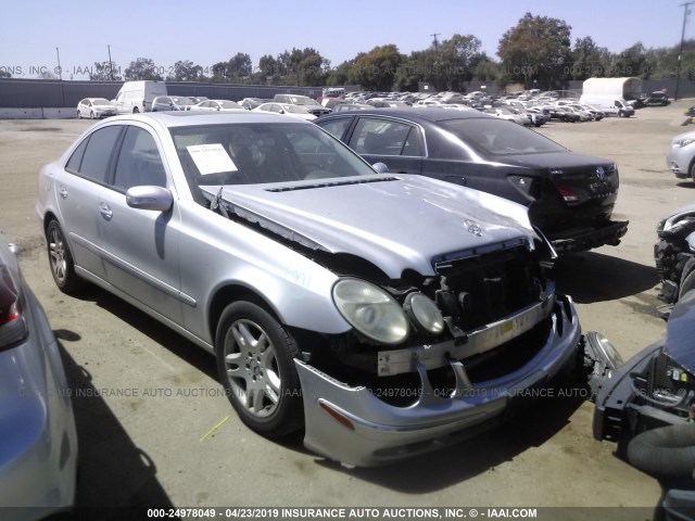 WDBUF56J86A770946 - 2006 MERCEDES-BENZ E 350 SILVER photo 1