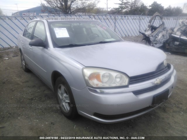1G1ZT52845F182667 - 2005 CHEVROLET MALIBU LS SILVER photo 1