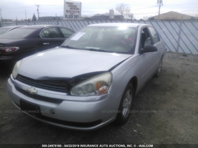 1G1ZT52845F182667 - 2005 CHEVROLET MALIBU LS SILVER photo 2