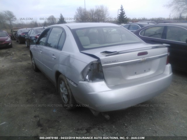 1G1ZT52845F182667 - 2005 CHEVROLET MALIBU LS SILVER photo 3