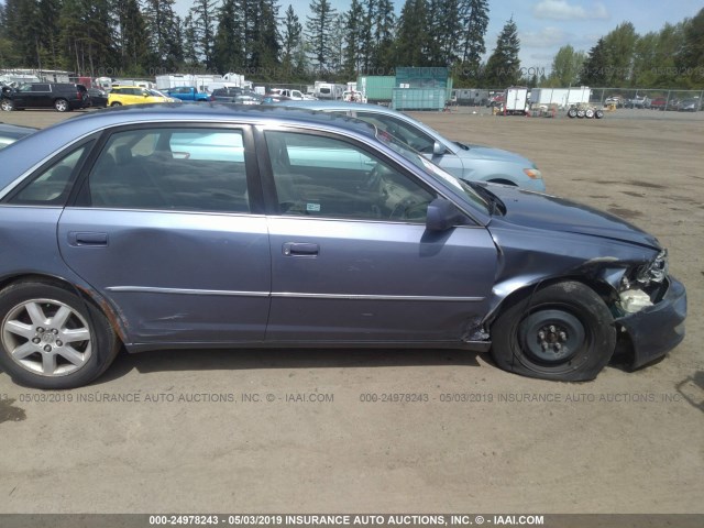 4T1BF28B7YU004765 - 2000 TOYOTA AVALON XL/XLS Light Blue photo 6