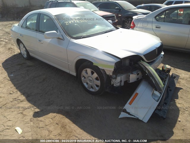 1LNHM86S74Y665317 - 2004 LINCOLN LS WHITE photo 1