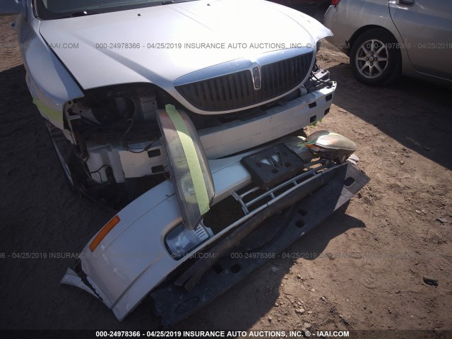 1LNHM86S74Y665317 - 2004 LINCOLN LS WHITE photo 6