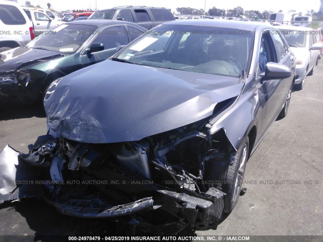 4T1BF1FK3HU617625 - 2017 TOYOTA CAMRY LE/XLE/SE/XSE GRAY photo 2