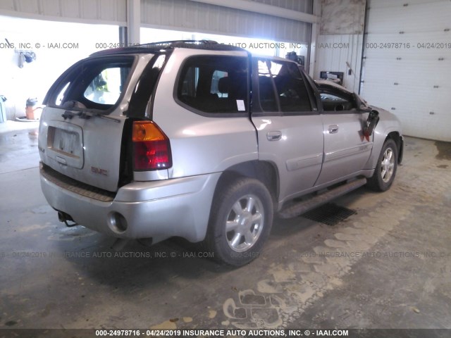 1GKDT13SX42426904 - 2004 GMC ENVOY GRAY photo 4