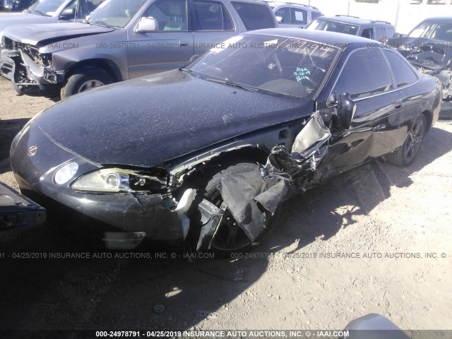 JT8JZ31C0S0028628 - 1995 LEXUS SC 300 BLACK photo 2