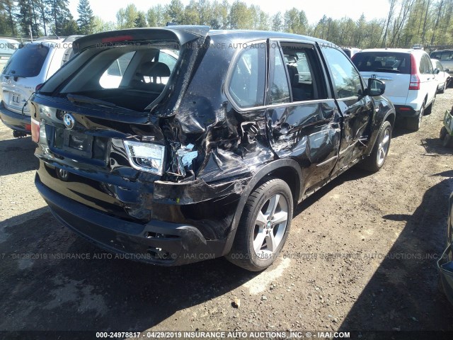 5UXFE4C5XAL276839 - 2010 BMW X5 XDRIVE30I BLACK photo 4