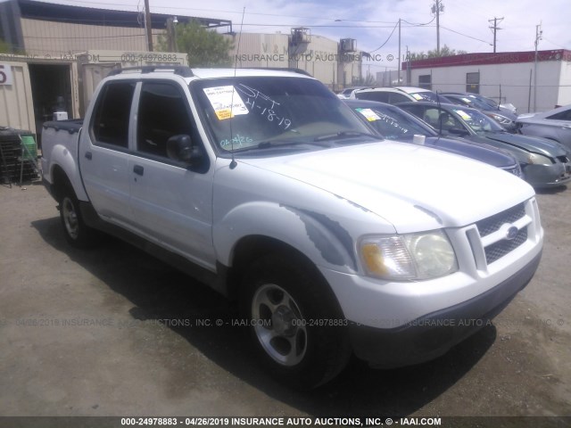 1FMZU67K44UB10775 - 2004 FORD EXPLORER SPORT TR  WHITE photo 1