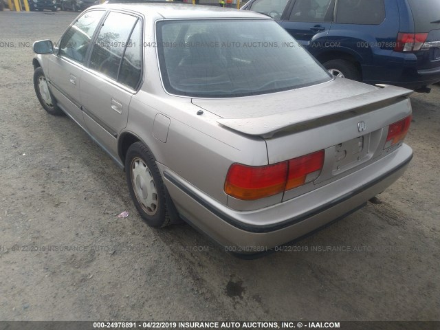 JHMCB7673NC049699 - 1992 HONDA ACCORD EX/EX-R GOLD photo 3