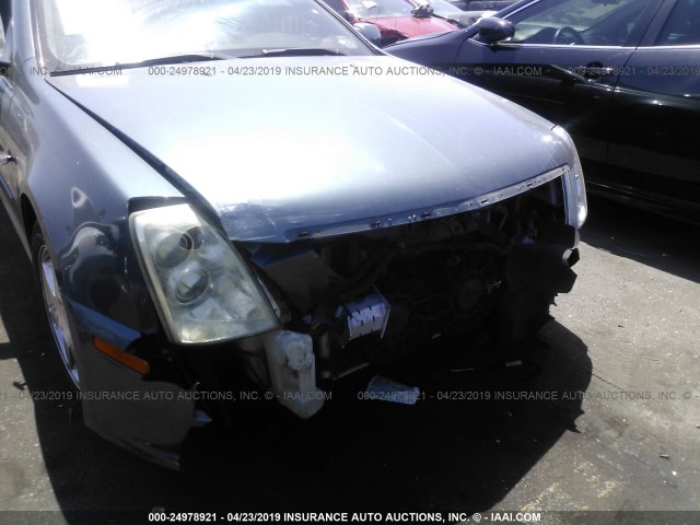 1G6DW677560118241 - 2006 CADILLAC STS Navy photo 6