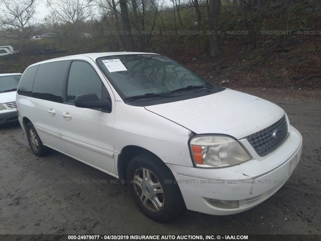 2FMZA52236BA65816 - 2006 FORD FREESTAR SEL WHITE photo 1