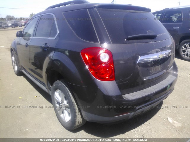 2GNALBEK4E6213928 - 2014 CHEVROLET EQUINOX LT GRAY photo 3