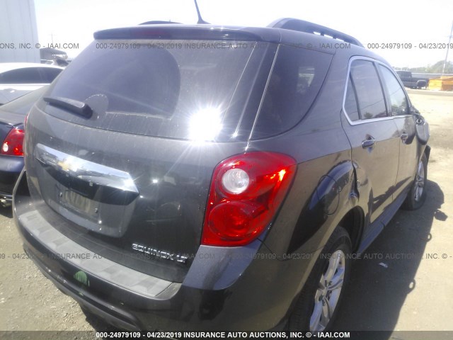 2GNALBEK4E6213928 - 2014 CHEVROLET EQUINOX LT GRAY photo 4