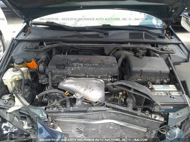4T1CE38PX6U573888 - 2006 TOYOTA CAMRY SOLARA SE/SLE BLUE photo 10