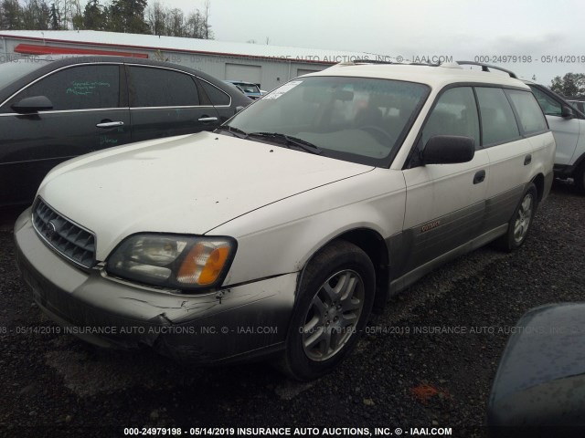 4S3BH675536611147 - 2003 SUBARU LEGACY OUTBACK AWP 奶油色 照片 2