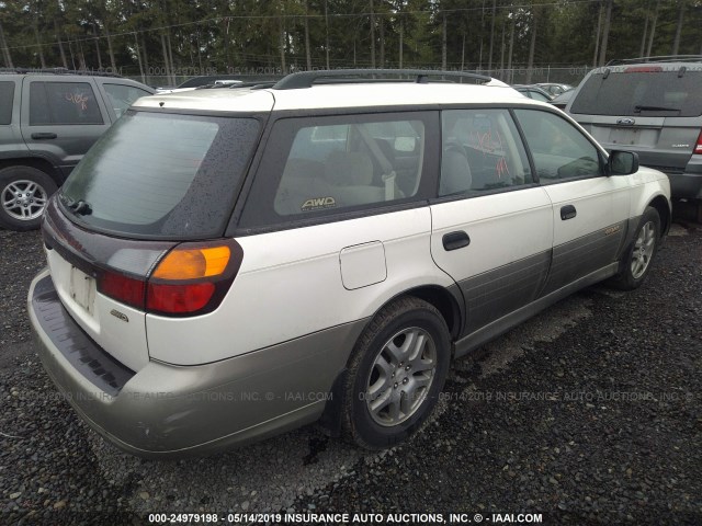 4S3BH675536611147 - 2003 SUBARU LEGACY OUTBACK AWP 奶油色 照片 4