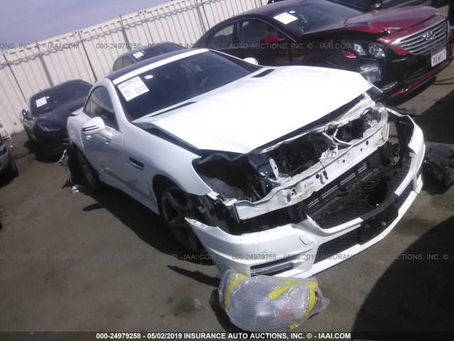 WDDPK4HA0FF100043 - 2015 MERCEDES-BENZ SLK 250 WHITE photo 1