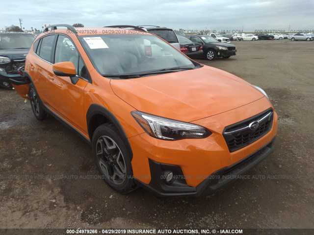 JF2GTAMC1K8289668 - 2019 SUBARU CROSSTREK LIMITED ORANGE photo 1