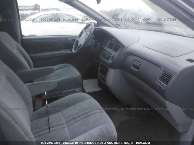 4T3ZF13C21U339423 - 2001 TOYOTA SIENNA LE/XLE WHITE photo 5