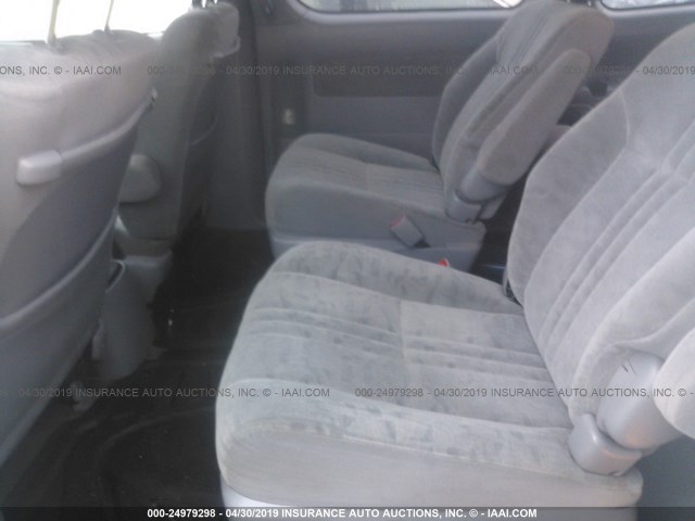 4T3ZF13C21U339423 - 2001 TOYOTA SIENNA LE/XLE WHITE photo 8