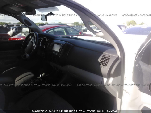 5TFTX4CN9DX022177 - 2013 TOYOTA TACOMA ACCESS CAB თეთრი ფოტო 5