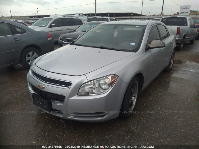 1G1ZD5E18BF379025 - 2011 CHEVROLET MALIBU 2LT SILVER photo 2