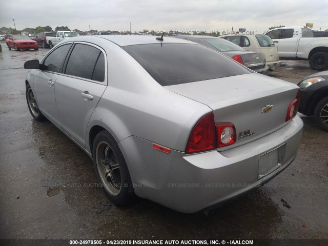 1G1ZD5E18BF379025 - 2011 CHEVROLET MALIBU 2LT SILVER photo 3