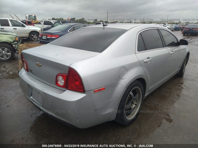 1G1ZD5E18BF379025 - 2011 CHEVROLET MALIBU 2LT SILVER photo 4