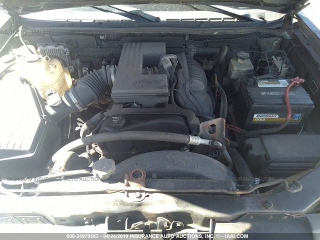 1GTDT136548115974 - 2004 GMC CANYON BLUE photo 10