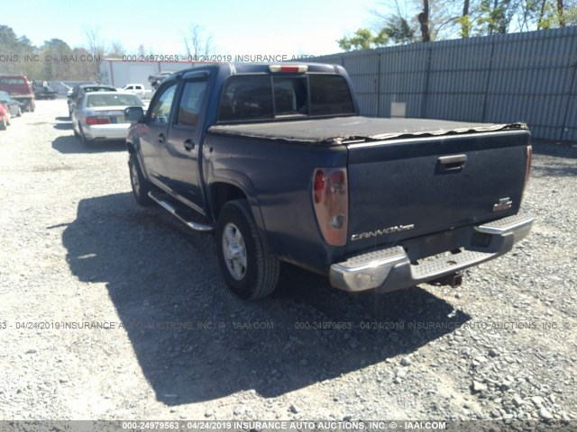 1GTDT136548115974 - 2004 GMC CANYON BLUE photo 3