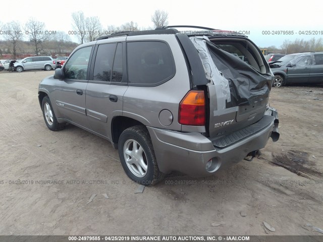 1GKDT13S352347804 - 2005 GMC ENVOY TAN photo 3