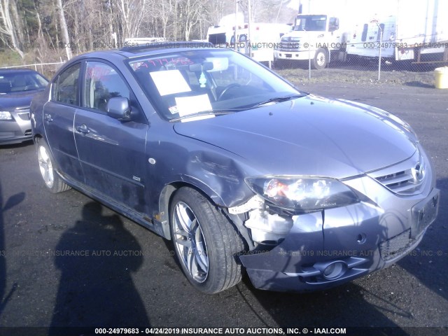 JM1BK323341151216 - 2004 MAZDA 3 S SILVER photo 1