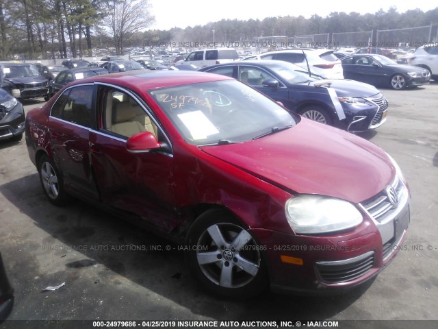 3VWRZ71K89M147261 - 2009 VOLKSWAGEN JETTA SE/SEL RED photo 1