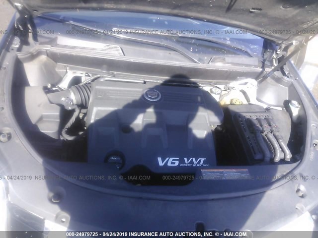 3GYFNBE37CS643513 - 2012 CADILLAC SRX PERFORMANCE COLLECTION Қара фото 10