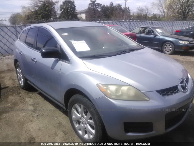 JM3ER293170117527 - 2007 MAZDA CX-7 SILVER photo 1