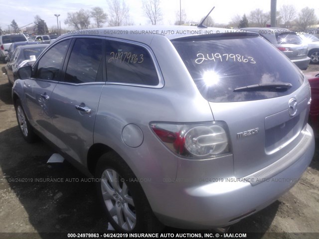 JM3ER293170117527 - 2007 MAZDA CX-7 SILVER photo 3