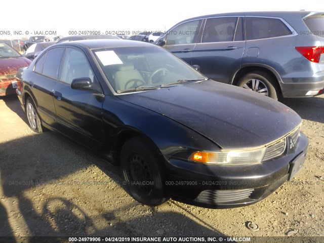 4A3AA36GX2E073600 - 2002 MITSUBISHI GALANT DE BLACK photo 1