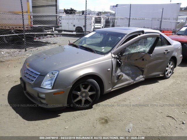 1G6DW677060149798 - 2006 CADILLAC STS Pewter photo 2