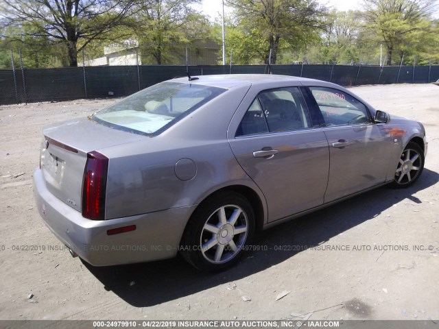 1G6DW677060149798 - 2006 CADILLAC STS Pewter photo 4